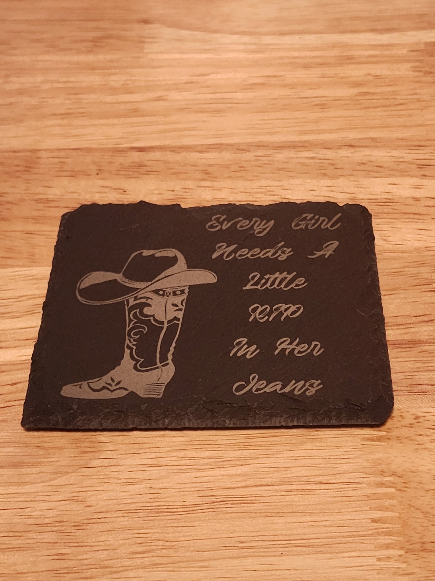 Some Western Yellowstone Slate Coaster