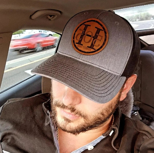 Leather Patch Trucker Hat